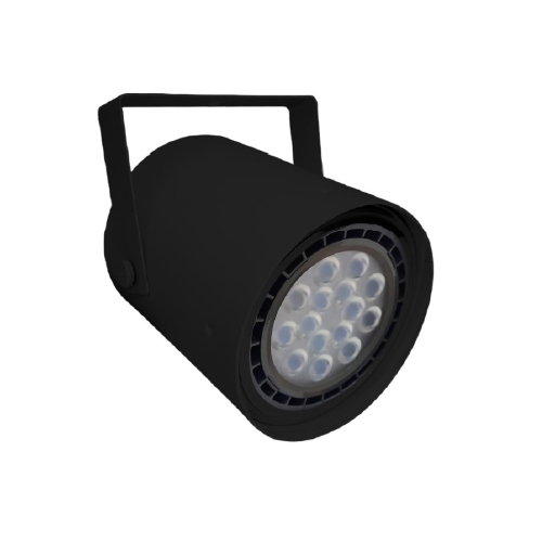 Spot cilindro  AR111 color negro